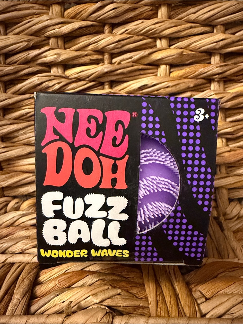 NeeDoh Fuzz Ball Wonder Waves - Purple